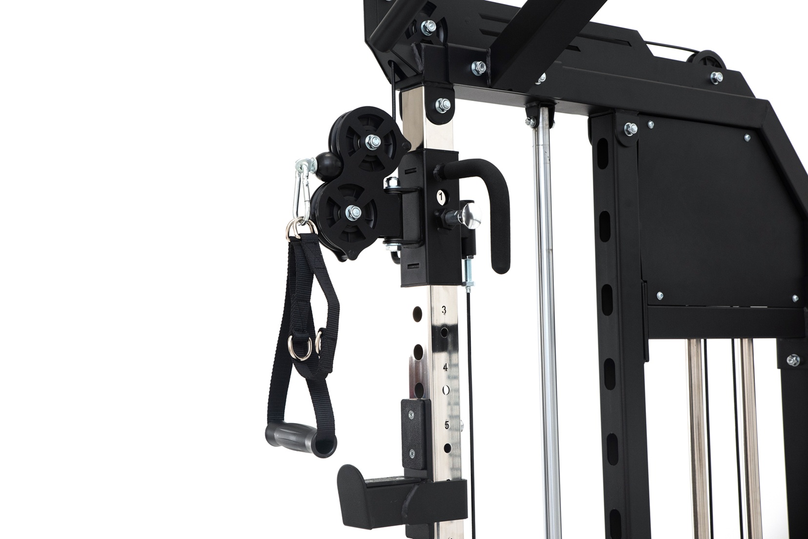 Smith Machine & Power Rack with Cable Pulley Paracot SM30