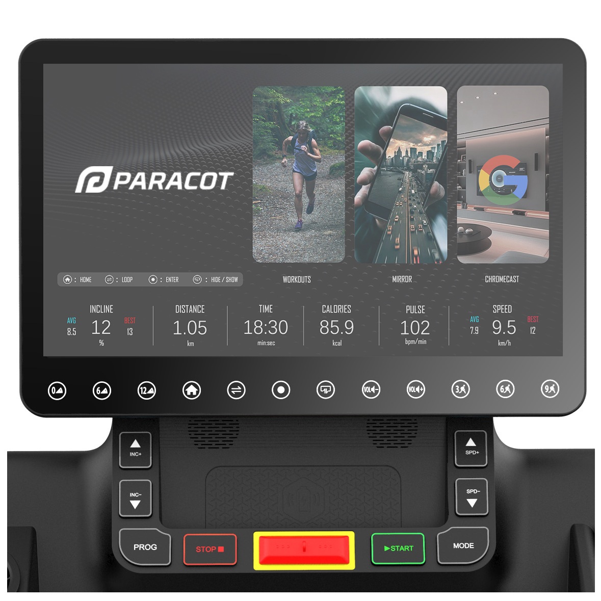 Traka za trčanje Paracot Elite TR800