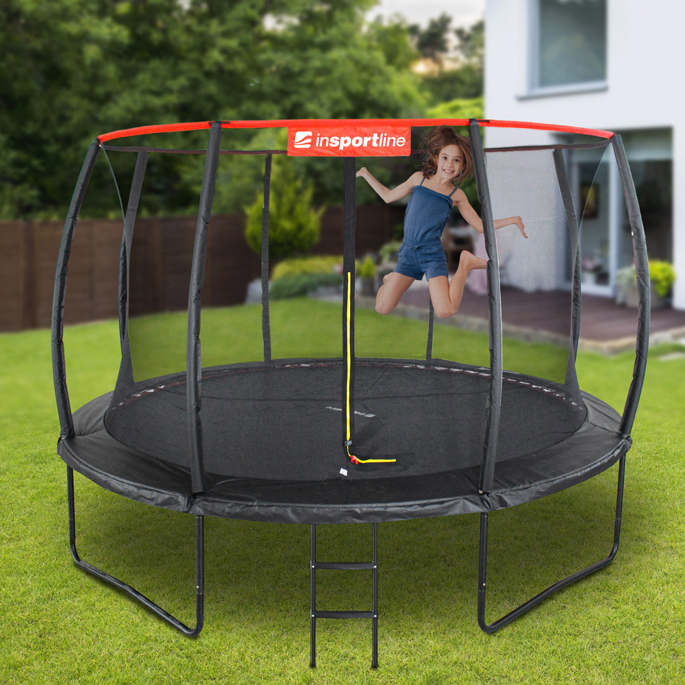 Trampolin sa zaštitnom mrežom Insportline Flea 430 cm