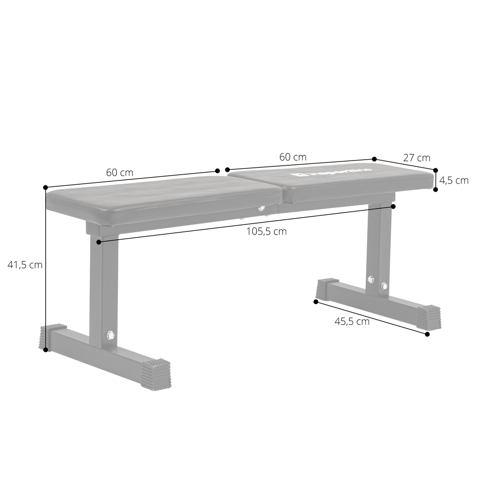 Ravna klupa Insportline FB050