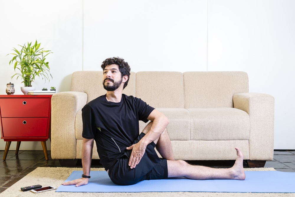 Joga - Ardha Matsyendrasana