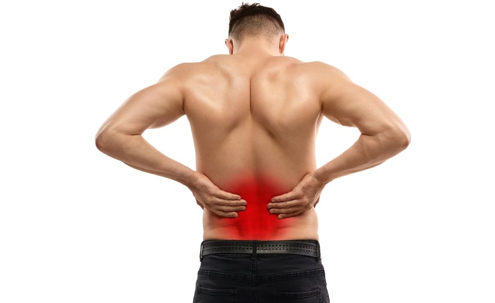 bol u donjem dijelu leđa nakon zamjene koljena