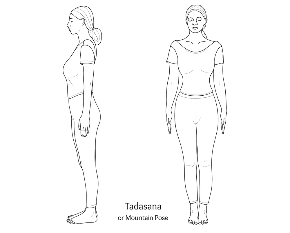 Joga - Tadasana