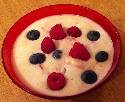 Frozen yogurt