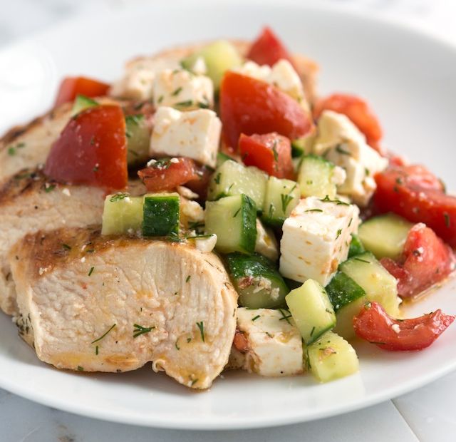 Pileća salata s limunom