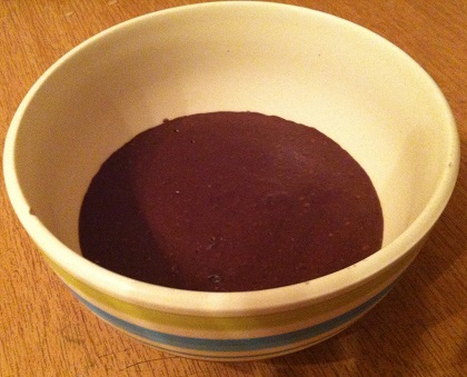 Puding od čokolade s bademima