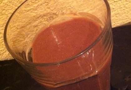 Low carb shake s tikvicama