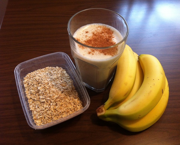 Zobeni banana smoothie