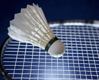 Reket i loptica za badminton