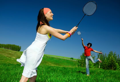 Badminton u prirodi