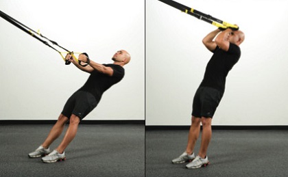 Biceps pregib koristeći TRX 