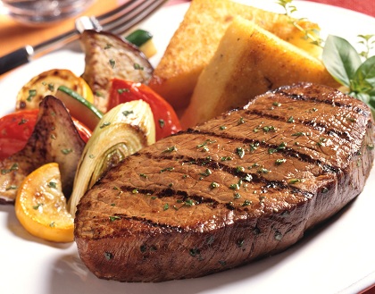 Steak s povrćem
