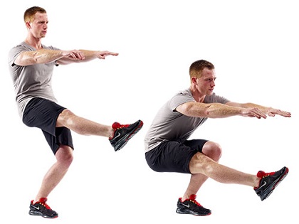 Jednonožni čučanj ili pistol squat