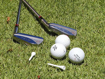 Golf palice i loptice