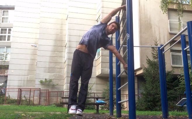 human flag