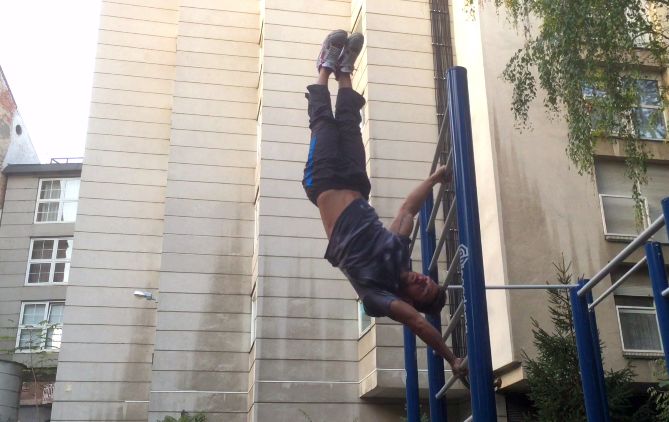 human flag
