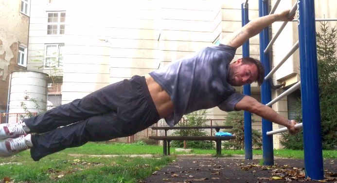 human flag
