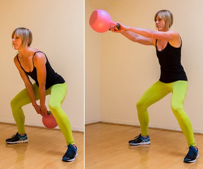 Kettlebell swing