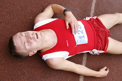 Iscprljeni maratonac