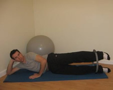 Vježba s pilates obručom