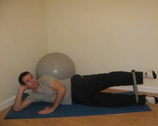 Vježba s pilates obručom