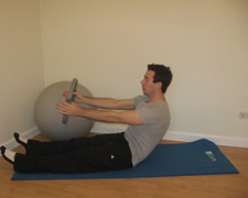 Vježba s pilates obručom