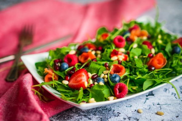 salata borovnice