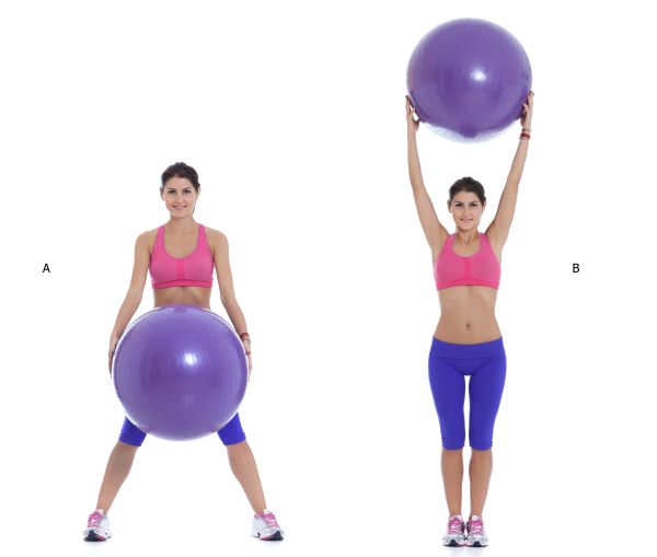 pilates lopta