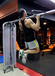 Fat gripz neutral grip pull up