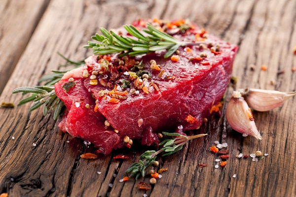 Steak i himalajska sol