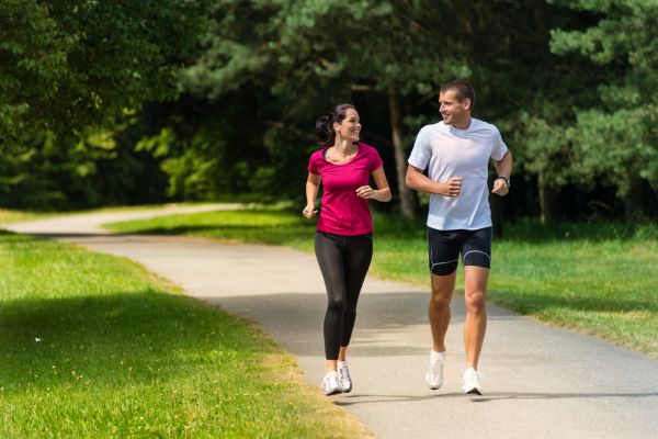 jogging