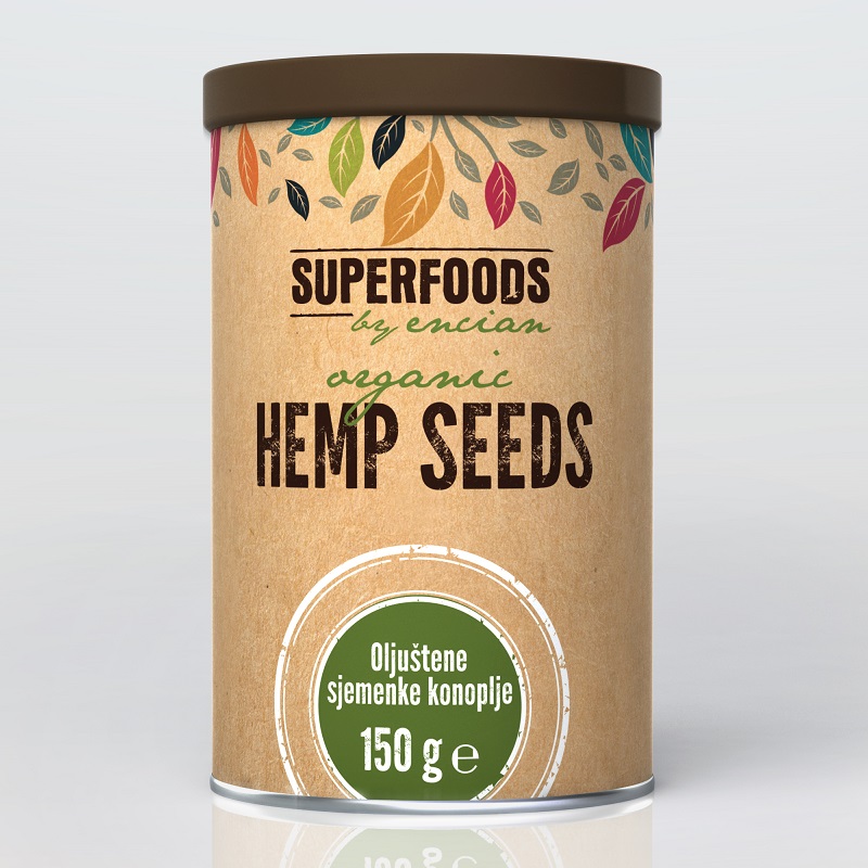Bio Sjemenke konoplje - 150 g