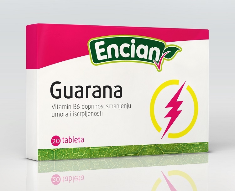Guarana - 20 kapsula