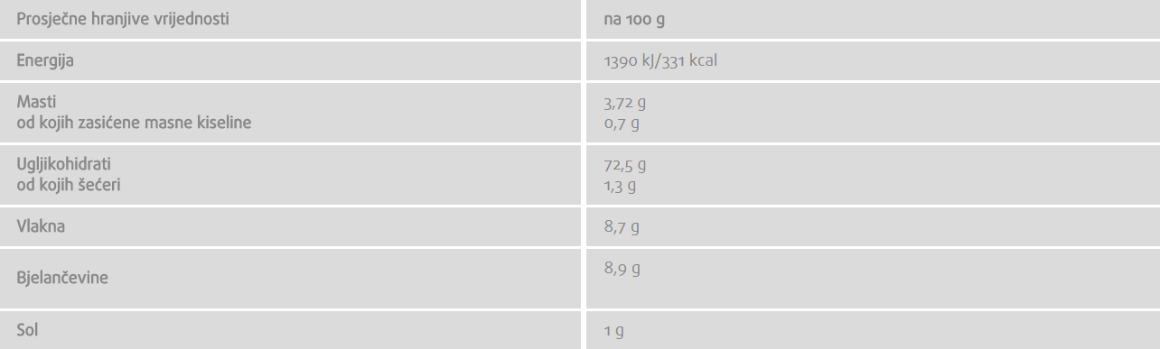 Integralni kukuruzni snack - 50 g