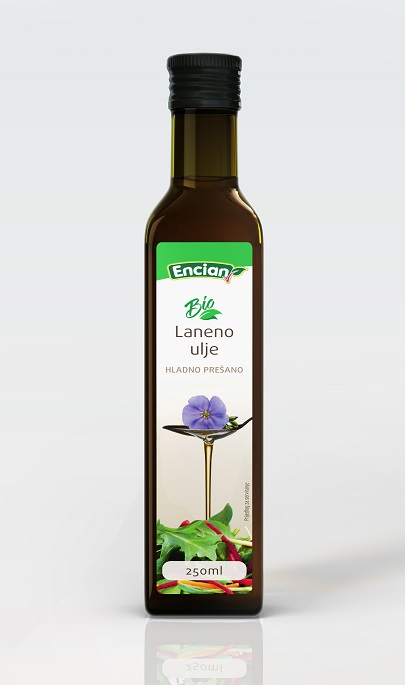 Bio Laneno ulje Encian - 250 ml