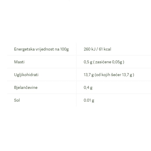 Bio Sok od nara - 750 ml