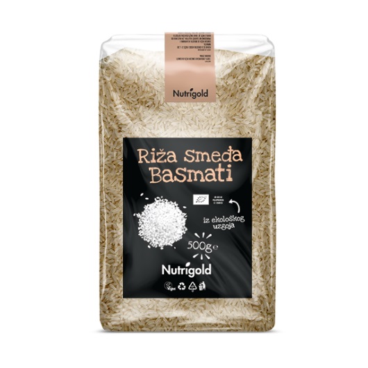 Bio Basmati smeđa riža - 500 g