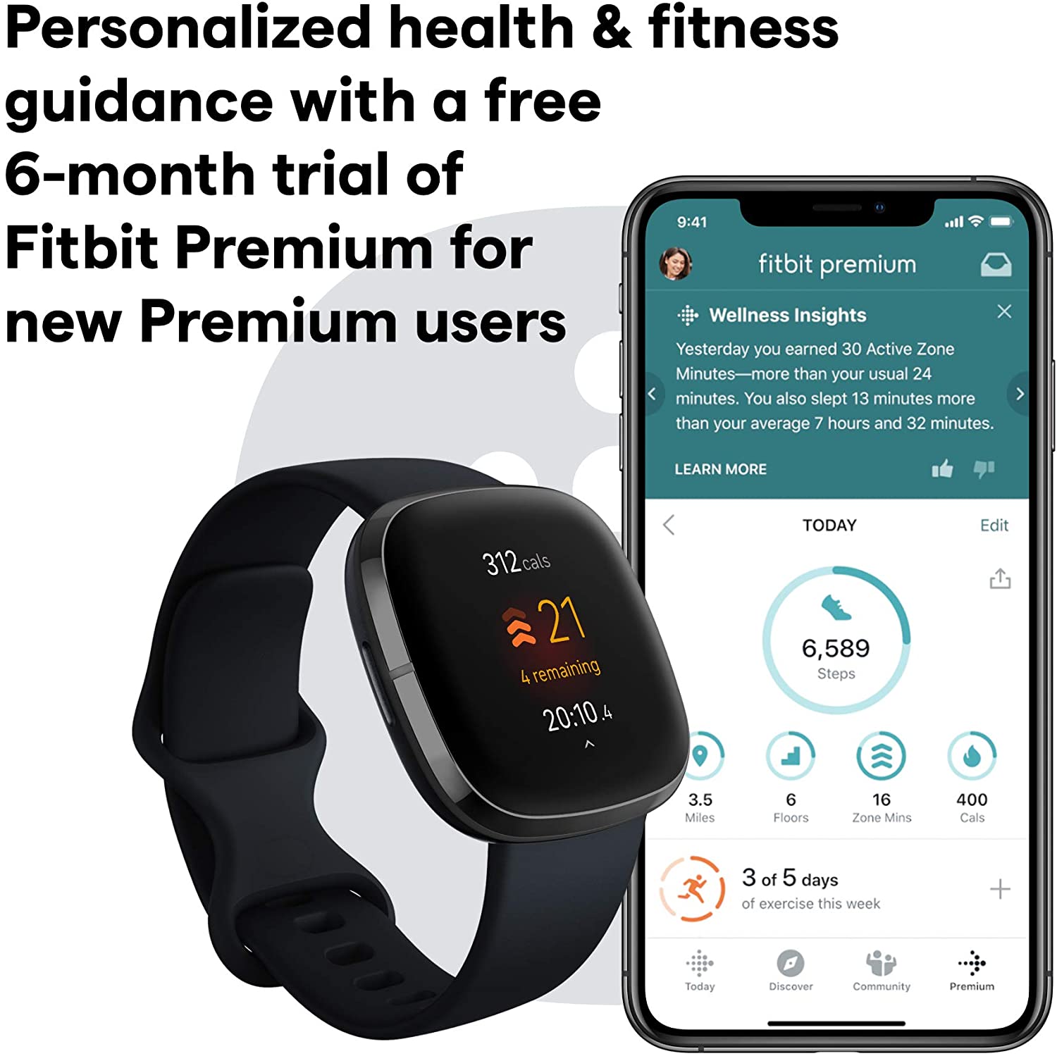 Fitbit Sense (Carbon/Graphite)