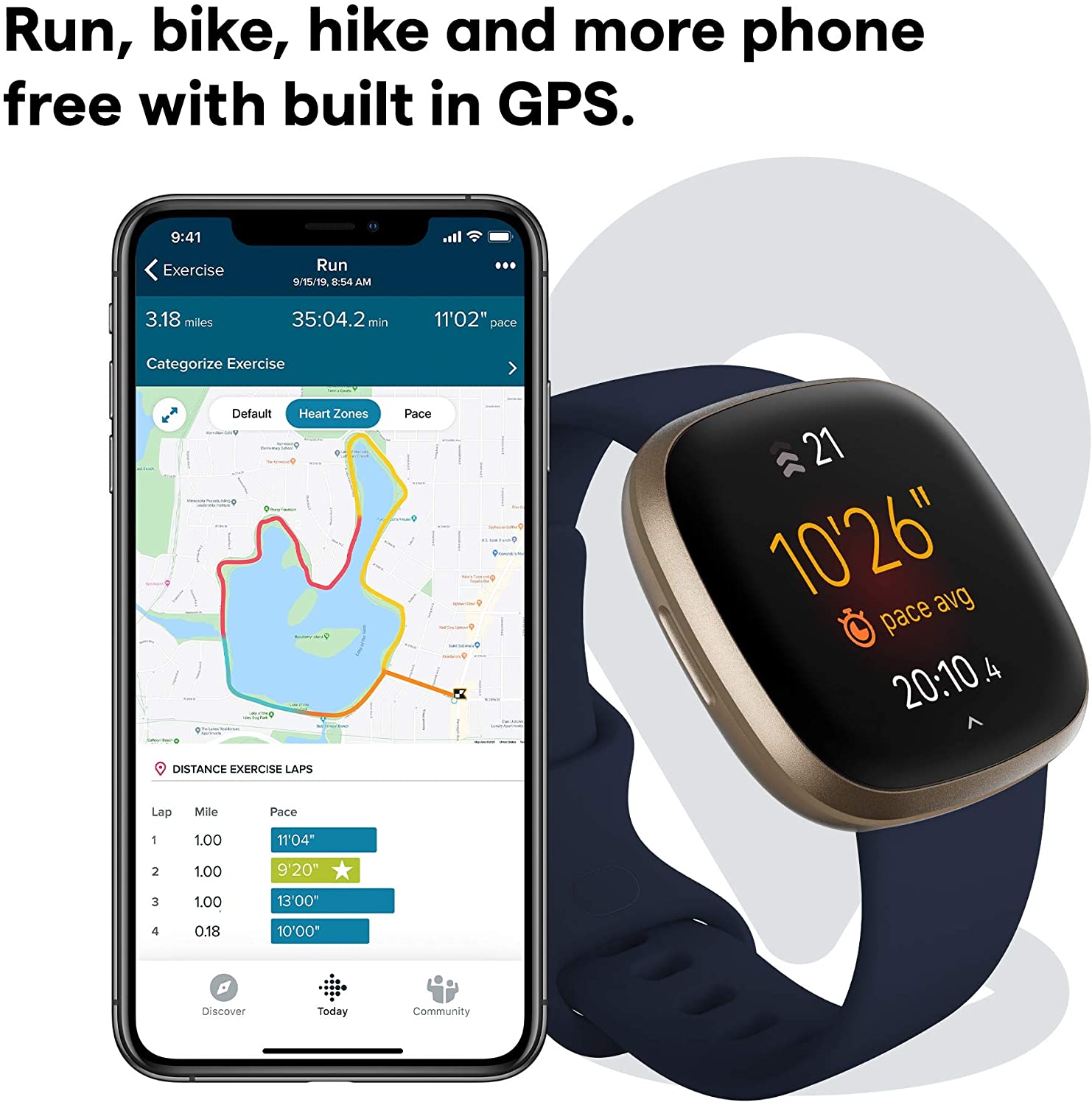 fitbit gold versa