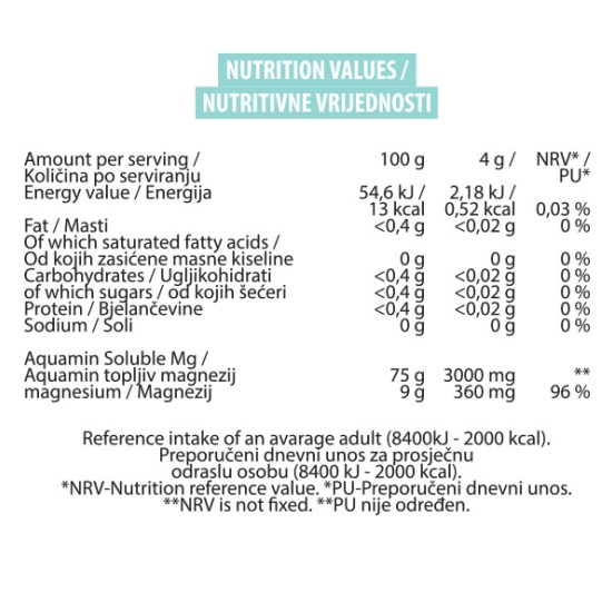 Magnesium+ Aquamin Soluble - 160 g