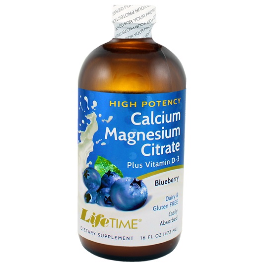 Tekući kalcij-magnezij citrat + vitamin D3 - 473 ml