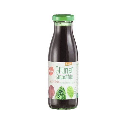 Bio ZelenI Smoothie od špinata, kelja i cikle - 250 ml