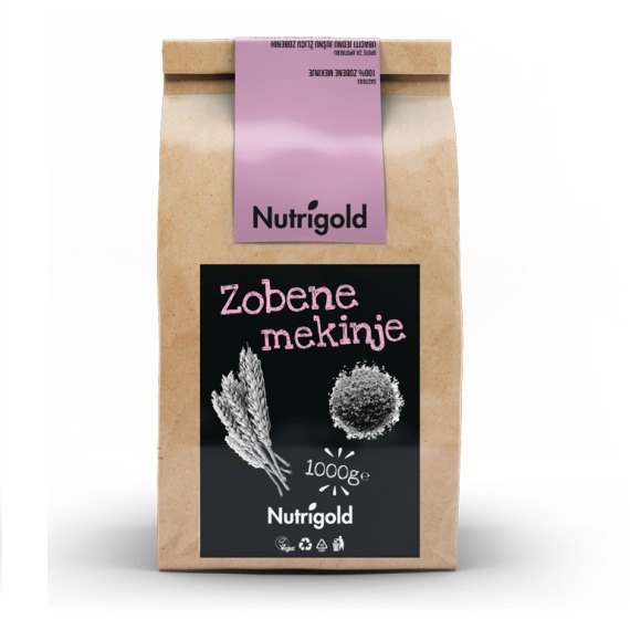 Zobene mekinje - 1000 g