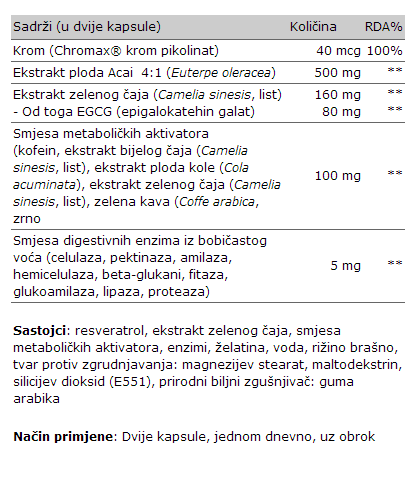 AcaiBerry Diet  - 60 kapsula