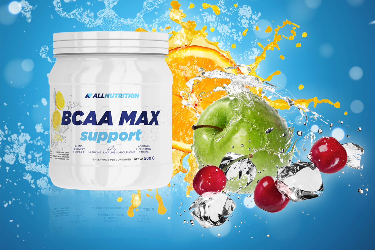BCAA Max Support - 500 g (s okusom)