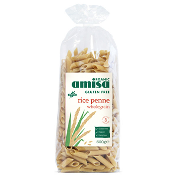 Bio Tjestenina penne (integralna riža) bez glutena - 500 g
