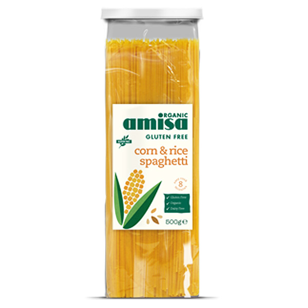 Bio Tjestenina špageti (kukuruz / riža) bez glutena - 500 g