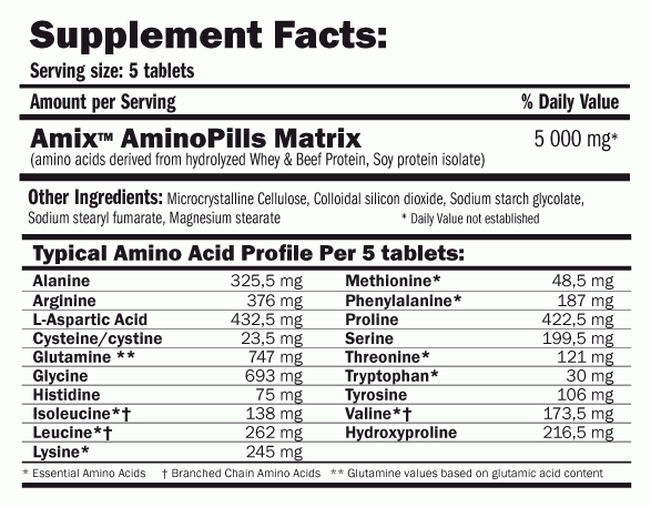 Amino Pills - 330 tableta