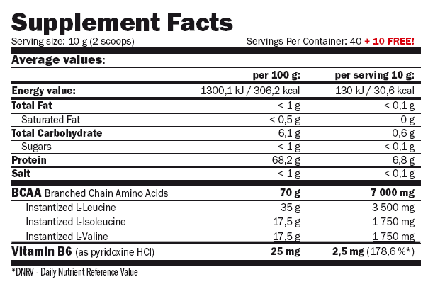 BCAA Micro Instant Juice - 500 g