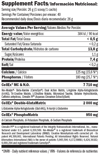 CellEx Unlimited - 520 g